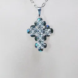 Pendant 30cm - Sierra-Silver Chain - Pendant 30cm - Laiton argenté